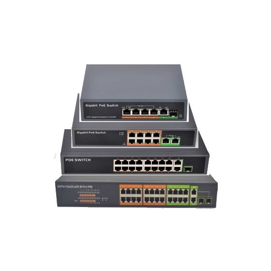Switch POE de 4 à 24 ports (Série PSE)