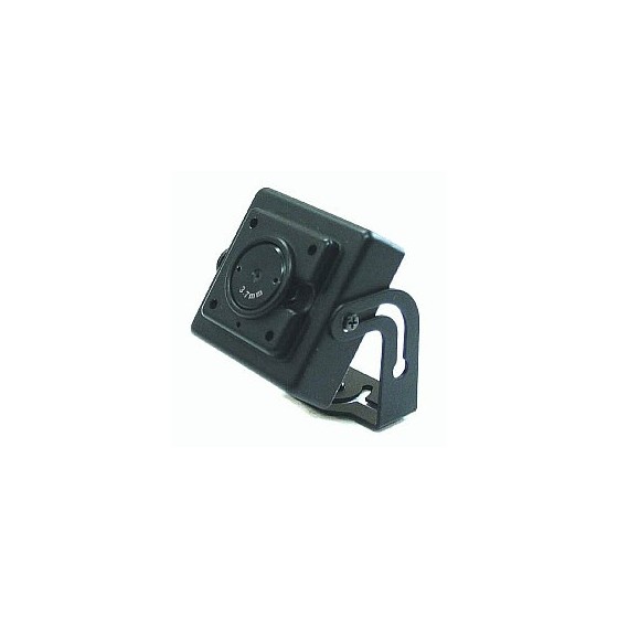 Caméra miniature N&B 1/3" boîtier plat carré 30 x 30 mm (SK-2005PH)