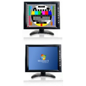 Moniteur LCD 10,4" mixte VGA + Vidéo (TV-LCD1040D)