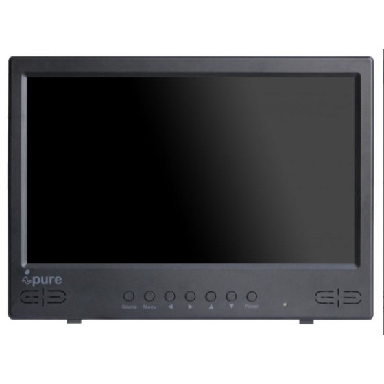 Moniteur LCD 10.4" industriel châssis métal (CVE10W)