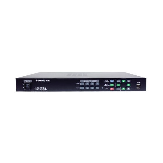 Multiplexeur / Qad / PIP pour signaux HDMI (SC-04UHDQ)