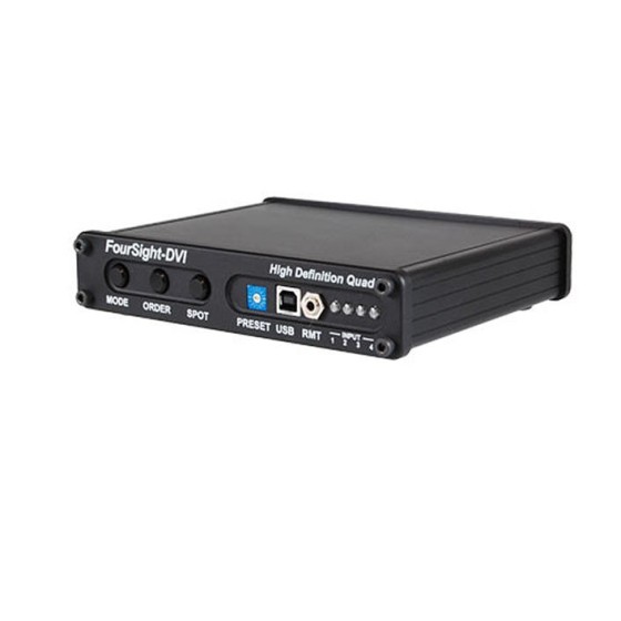 Quadravision et Incrustateur PIP Full HD 1920 x 1080 (FourSight-DVI)