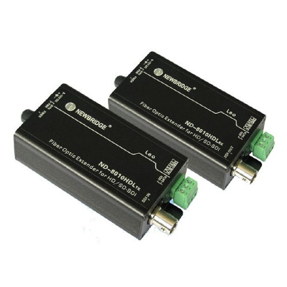 Transmission HD-SDI par fibre optique (ND8010HDL)