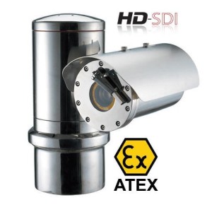 Caméra HD motorisée PTZ Inox Marine (EXP-M308)