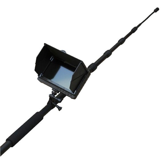 Caméra d'inspection sur perche avec enregistreur et moniteur LCD (LD-500 / AM-05)