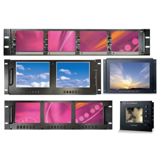 Moniteurs LCD TFT en rack 19"