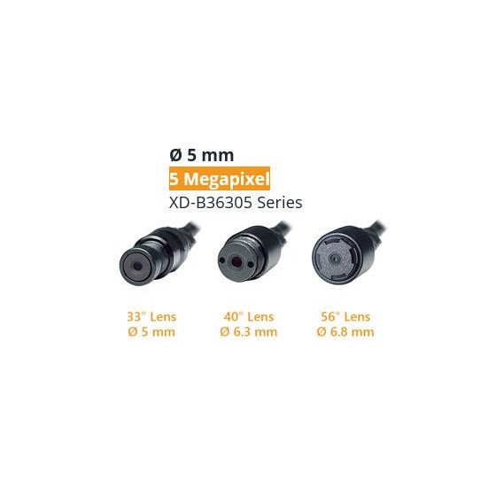 Micro caméras USB 5MP diamètre 5 mm (Série XD-B36305)