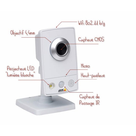 Petites Caméras IP multi fonctions (AXIS-M10)