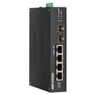 Switch POE 150W + Fibre optique (DS-3T0506HP-E/HS)