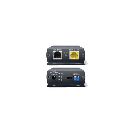 Transmission du signal IP + POE sur 500/800 m (IP09P)